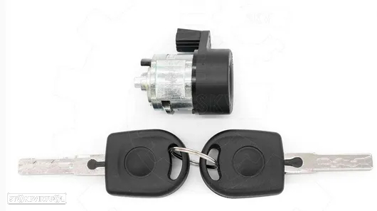 Canhão da ignição com chaves Audi A3 8L Seat Ibiza 6L Vw Transporter T4 T5 Polo 9N 6R - 2