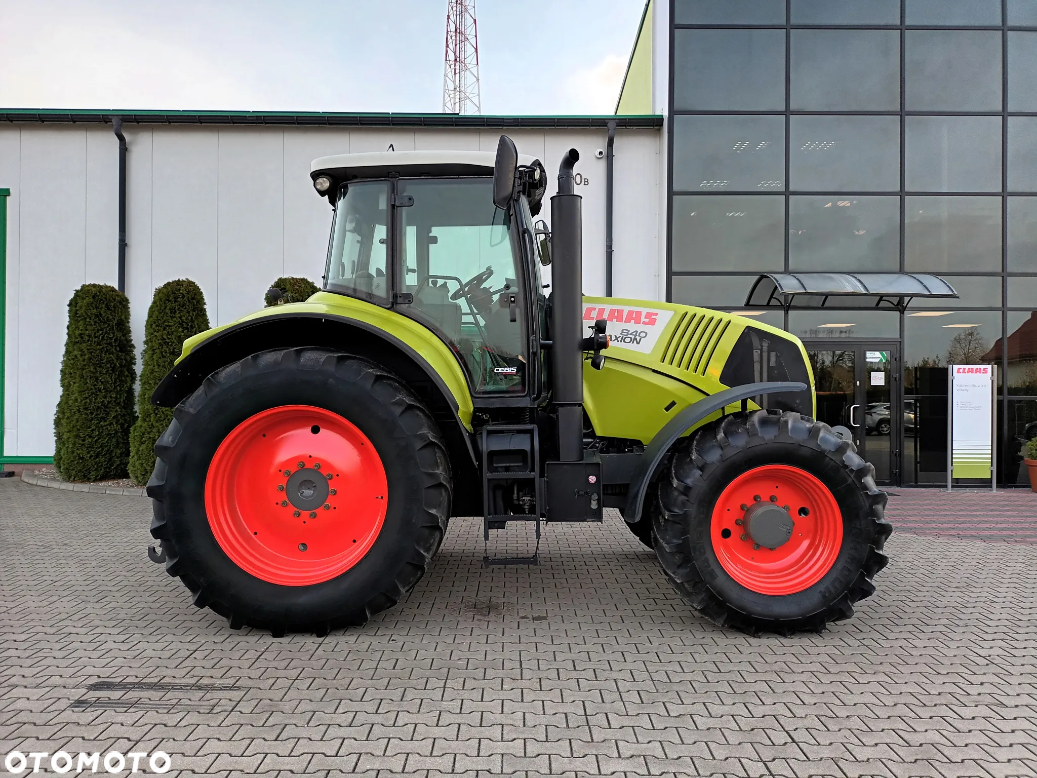Claas 175 tys netto Axion 840 CEBIS - 3