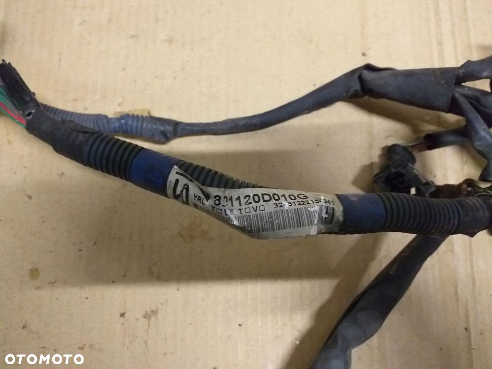 Toyota Yaris II wiązka instalacja pasa przedniego - 3