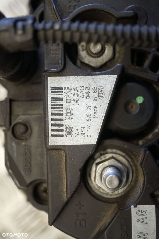 ALTERNATOR GOLF V 1.9 TDI 06F903023F 140A BLS VOLKSWAGEN 2003-2009 - 23