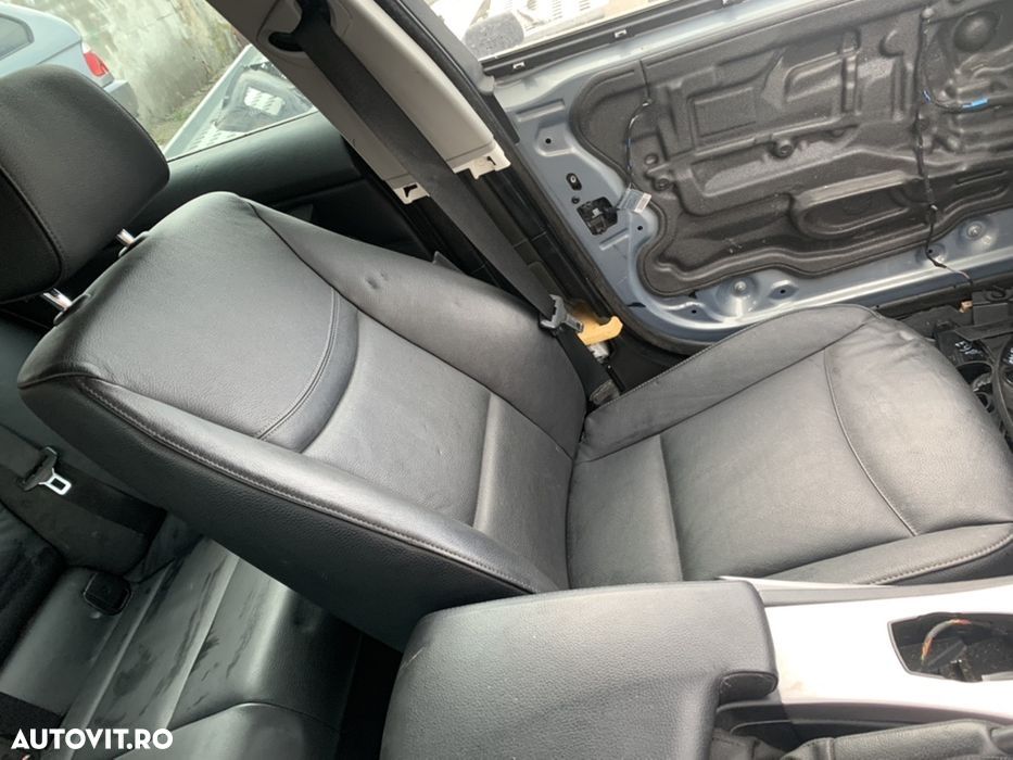 Interior scaune piele neagra bmw seria 3 e91 - 3