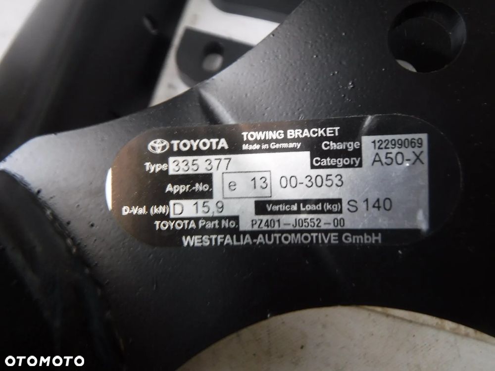 TOYOTA LAND CRUISER J150 hak holowniczy nowy oryginał - 3