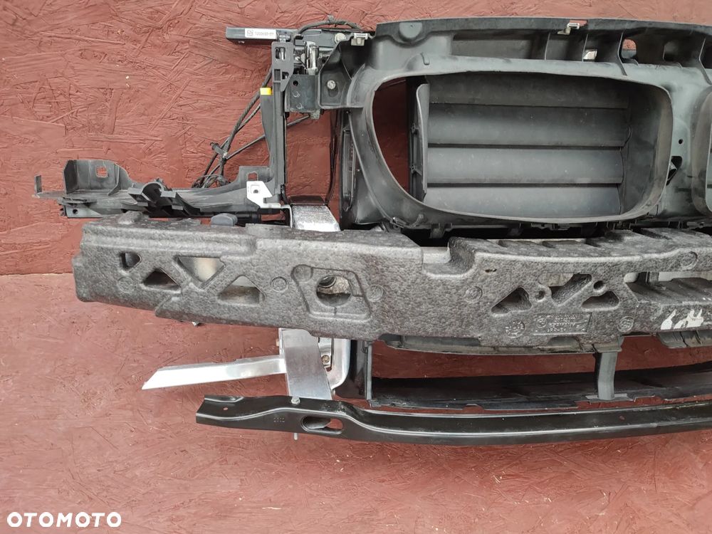 BMW F10 / F11 / F10N / F11N ORYGINALNY KOMPLETNY PAS PRZEDNI + WLOTY POWIETRZA / WZMOCNIENIE CZOŁOWE / BELKA ZDERZAKA / WIĄZKA LAMP O NR. 4 875 530 / 7 200 705 / 7 200 707 / 4 874 105 / 7 224 662 OEM - 3