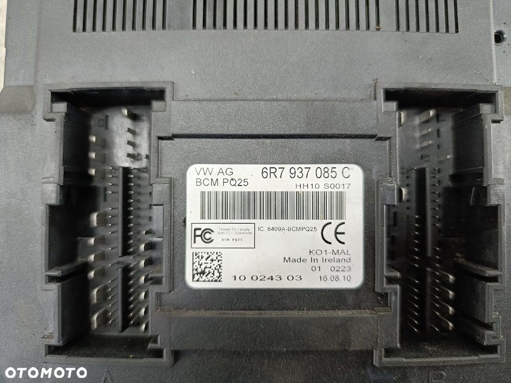 MODUŁ KOMFORTU SKODA FABIA II 6R7937085C 1.2 HTP - 3