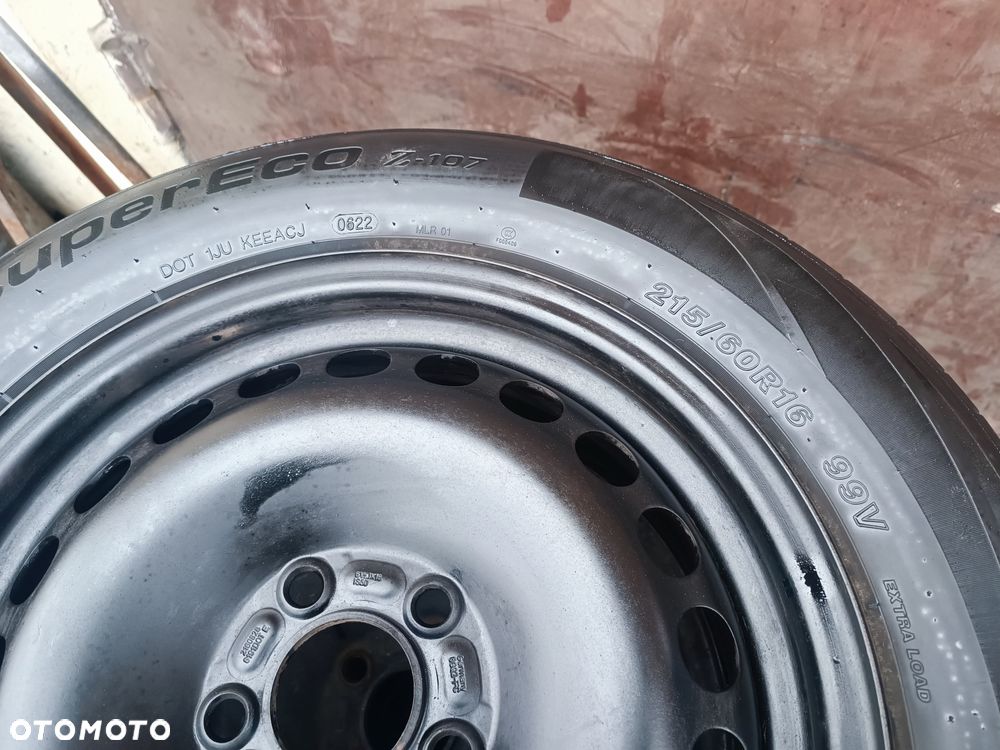 5x108 Felgi Stalowe Stal 16 Koła Letnie Lato FORD MONDEO TOURNEO TRANSIT CONNECT SMAX GALAXY mk2 II III S-Max 23 5,5mm Legnica ALU-RAD 215/60 - 6