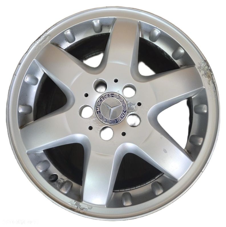 Felgi Aluminiowe Srebrne Mercedes Ml W163 Komplet 17 Cali A1634012702 - 4