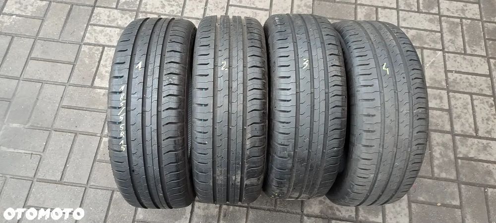 OPONY Letnie 185/55R15 CONTINENTAL CONTIECOCONTACT (3518) LATO 4 sztuki Komplet - 1