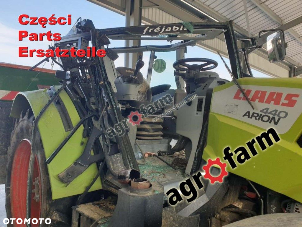 Claas Arion 440 części, skrzynia biegów, silnik - 4