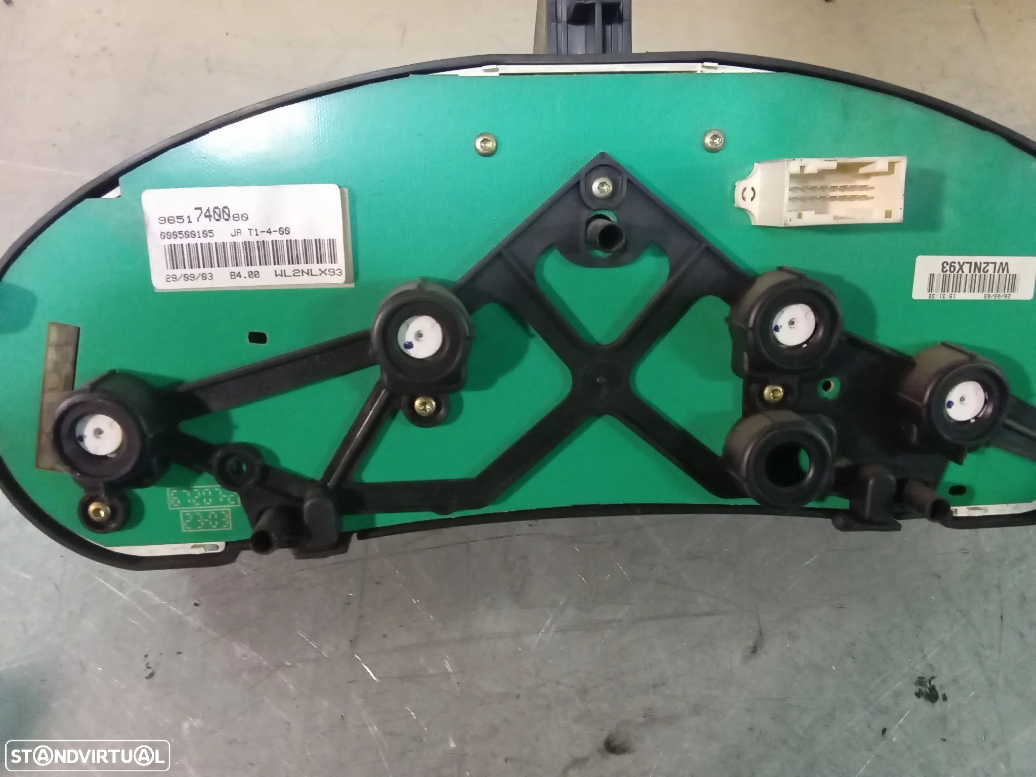 QUADRANTE PEUGEOT 206 / PARTNER / CITROEN BERLINGO 9651740080 9648836380 9645096080 - 2