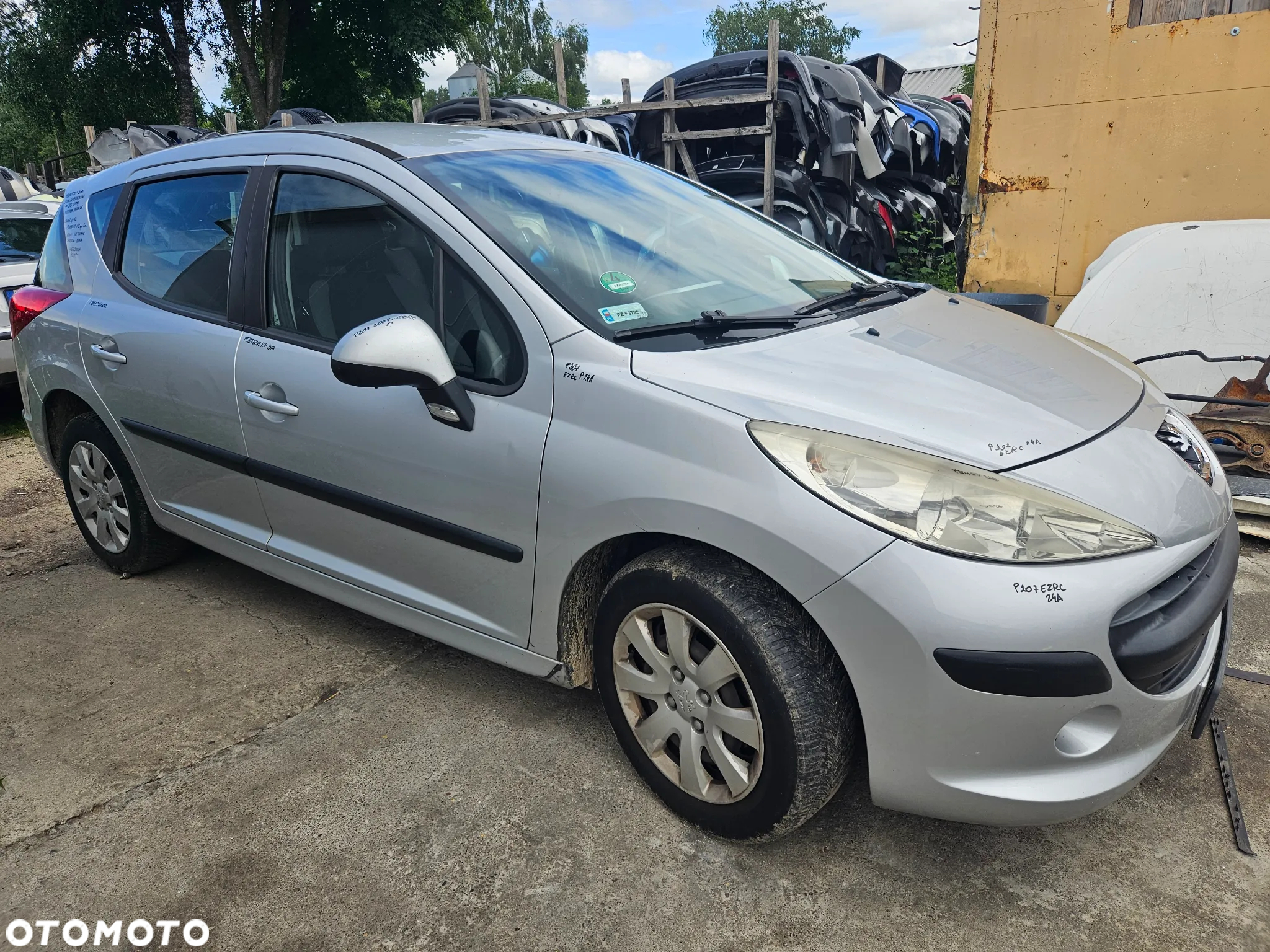 PEUGEOT 207 SW 2007 1.4 EZRC NA CZĘŚCI - 9