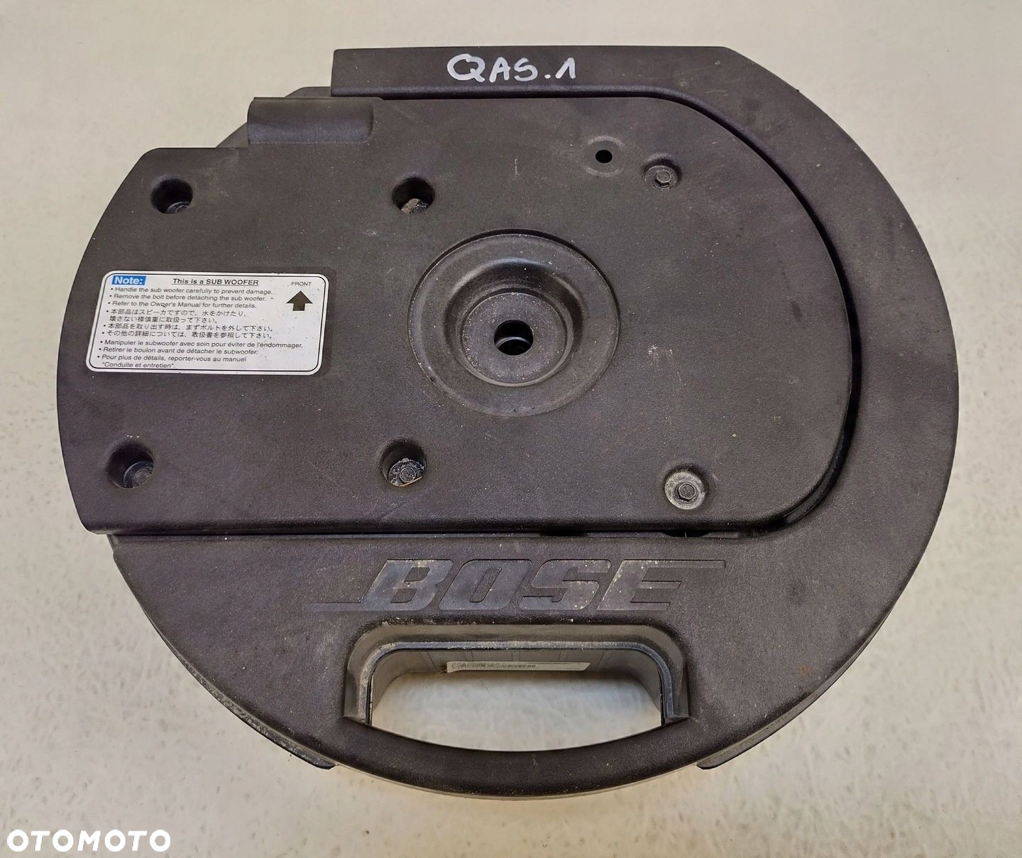NISSAN QASHQAI 1 I J10 LIFT 09-13 SUBWOOFER GŁOŚNIK BOSE 28170-JD65 - 4