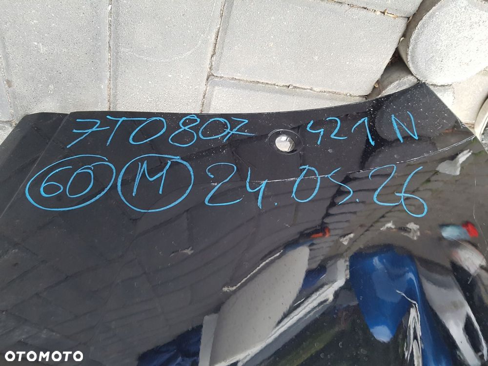 vw t7 multivan 22^ zderzak tył 6 pdc tył 7t0807421n - 8