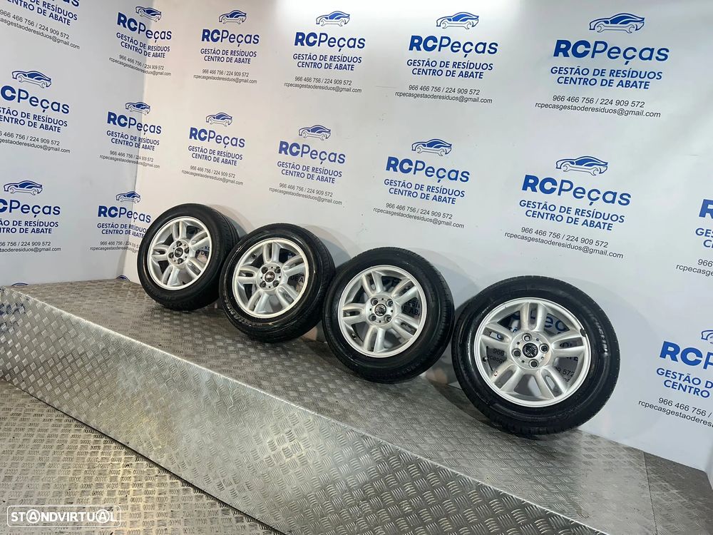 .Conjunto Jantes 15 Originais Mini Cooper One S D JCW 6791930 5.5J ET45 4x100 - 3