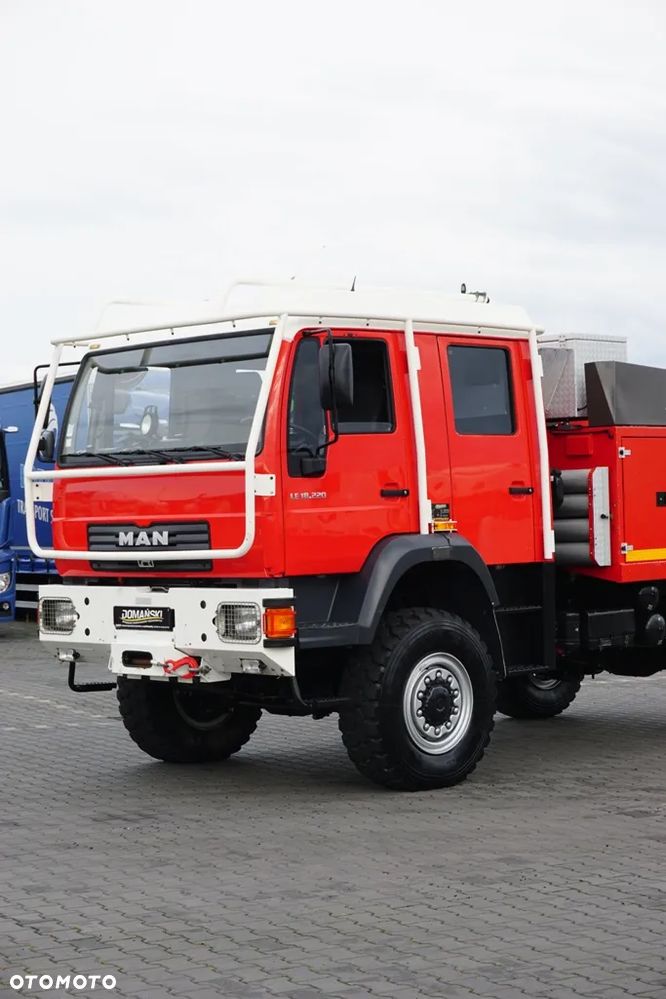 MAN / LE 220 / 4 X 4 / DOKA / STRAŻ POZARNA - 20