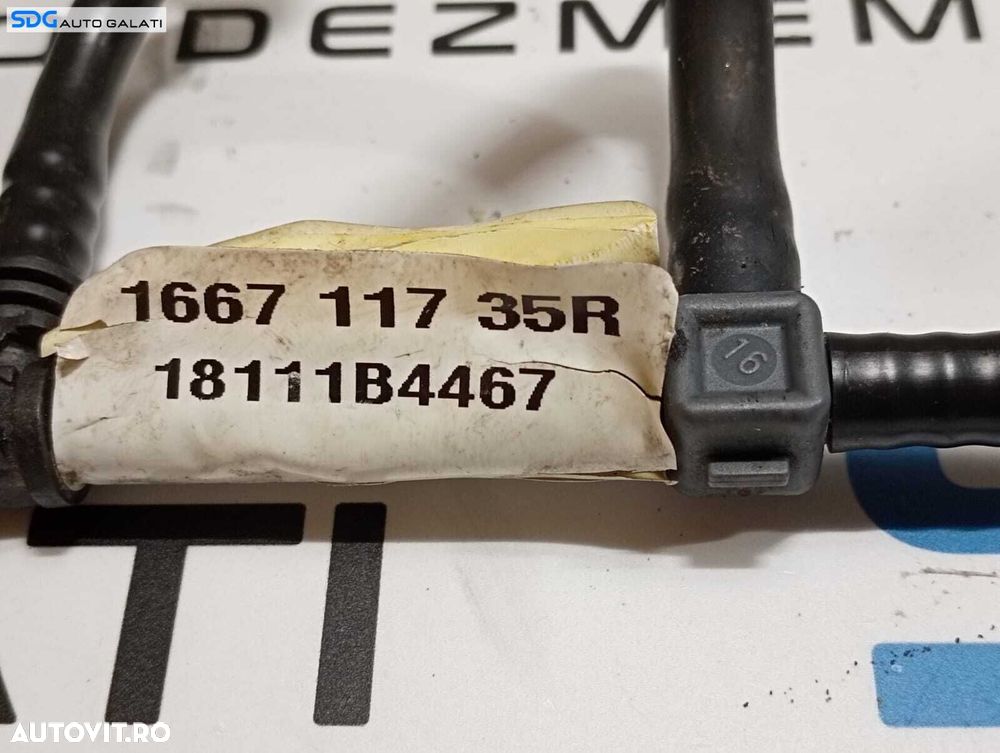 Rampa Retur Injectoare Delphi Renault Clio 3 1.5 DCI 2005 - 2014 Cod 166711735R [M6987] - 4