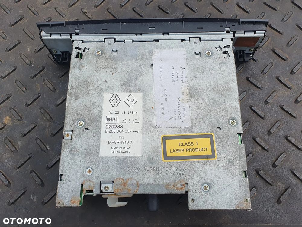 RENAULT VEL SATIS RADIOODTWARZACZ RADIO FABRYCZNE 8200064337A - 4