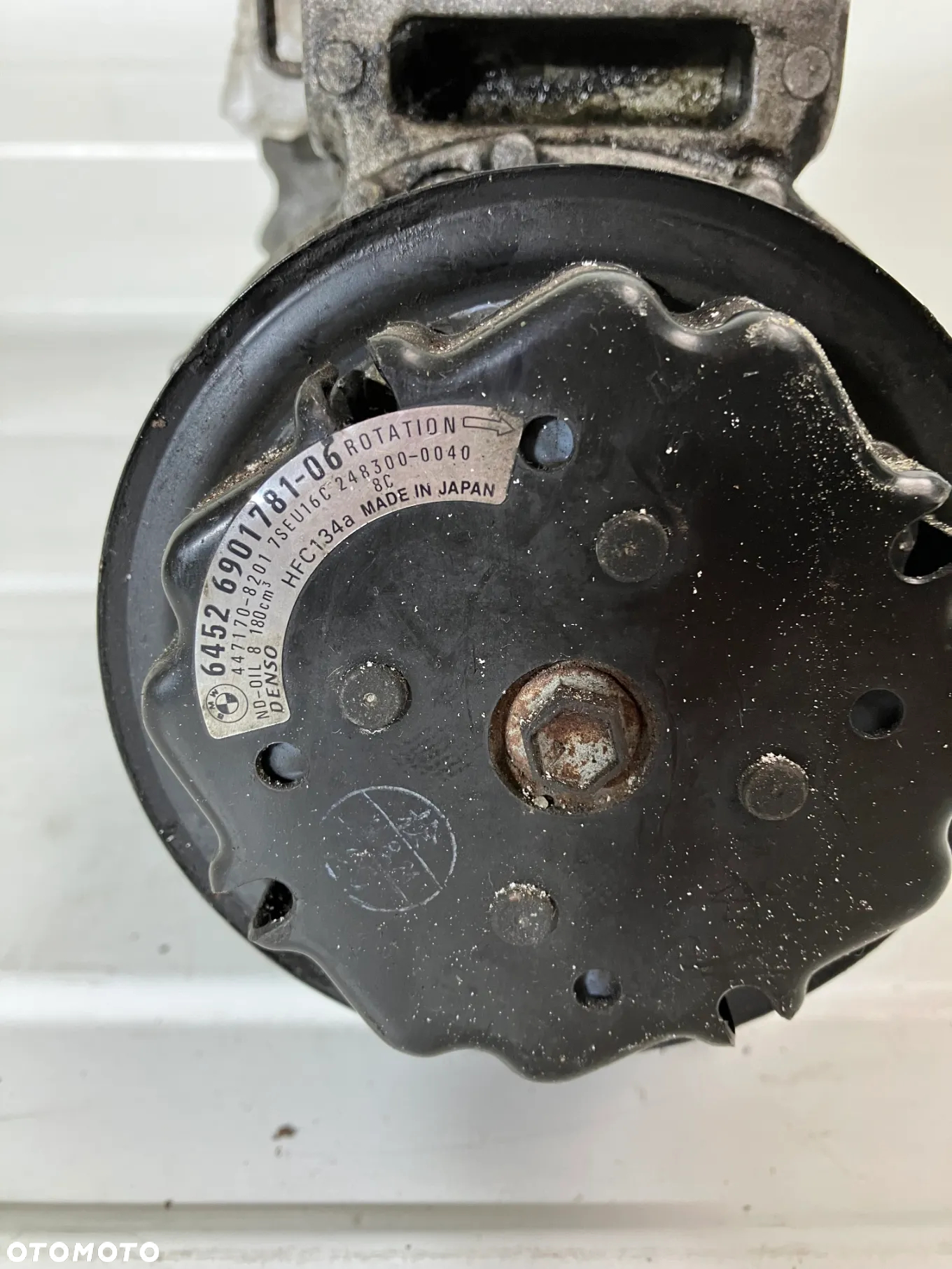 Kompresor sprężarka klimatyzacji BMW E65 745i V8 6901781 7SEU16C - 3