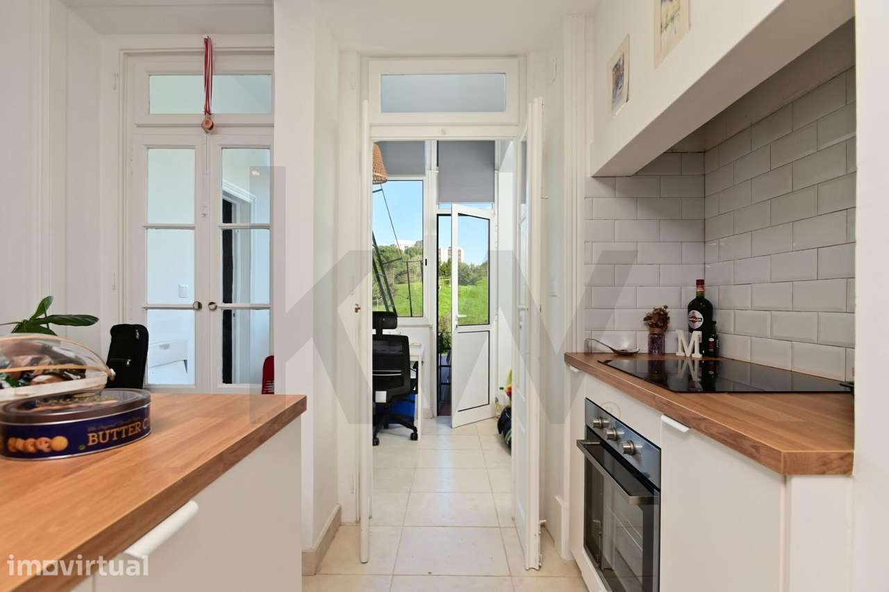 Apartamento T2+1 remodelado com vista de Monsanto, em Campolide - Grande imagem: 3/20