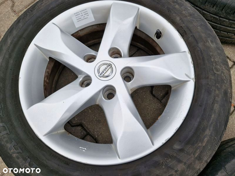 NISSAN QASHQAI 1 I J10 FELGI ALUMINIOWE ALUFELGI 6.5JX16 5x114.3 ET40 - 2