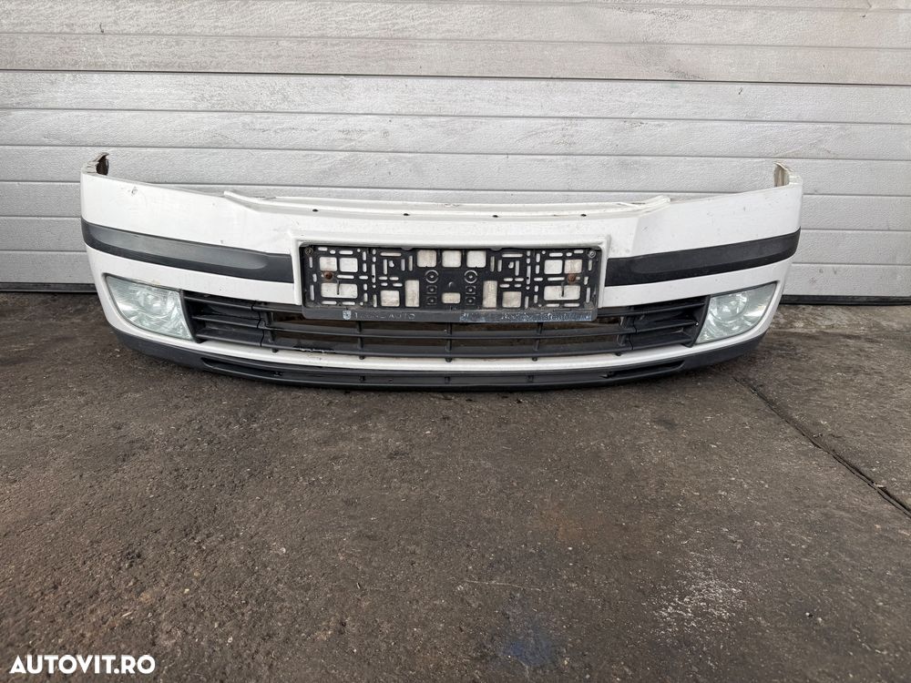 Bară față completă Skoda Octavia 2 albă cu proiectoare - 5