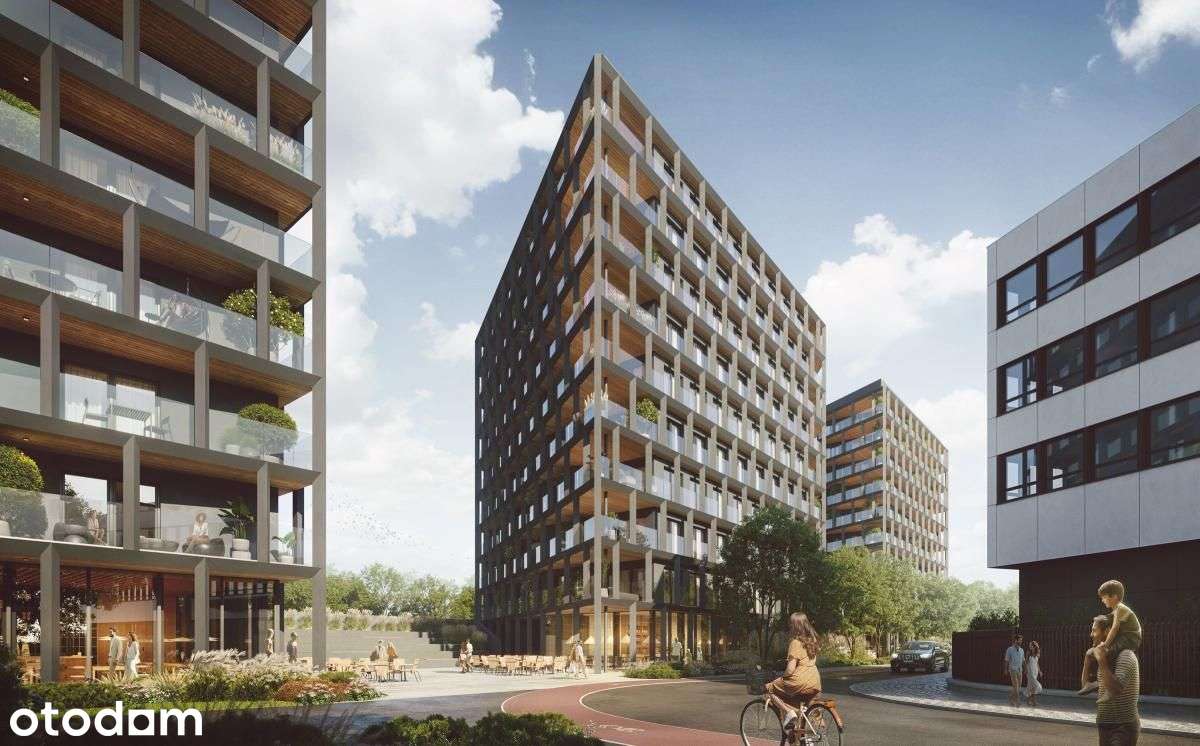 1-pokojowe mieszkanie 34m2 + loggia Bezpośrednio