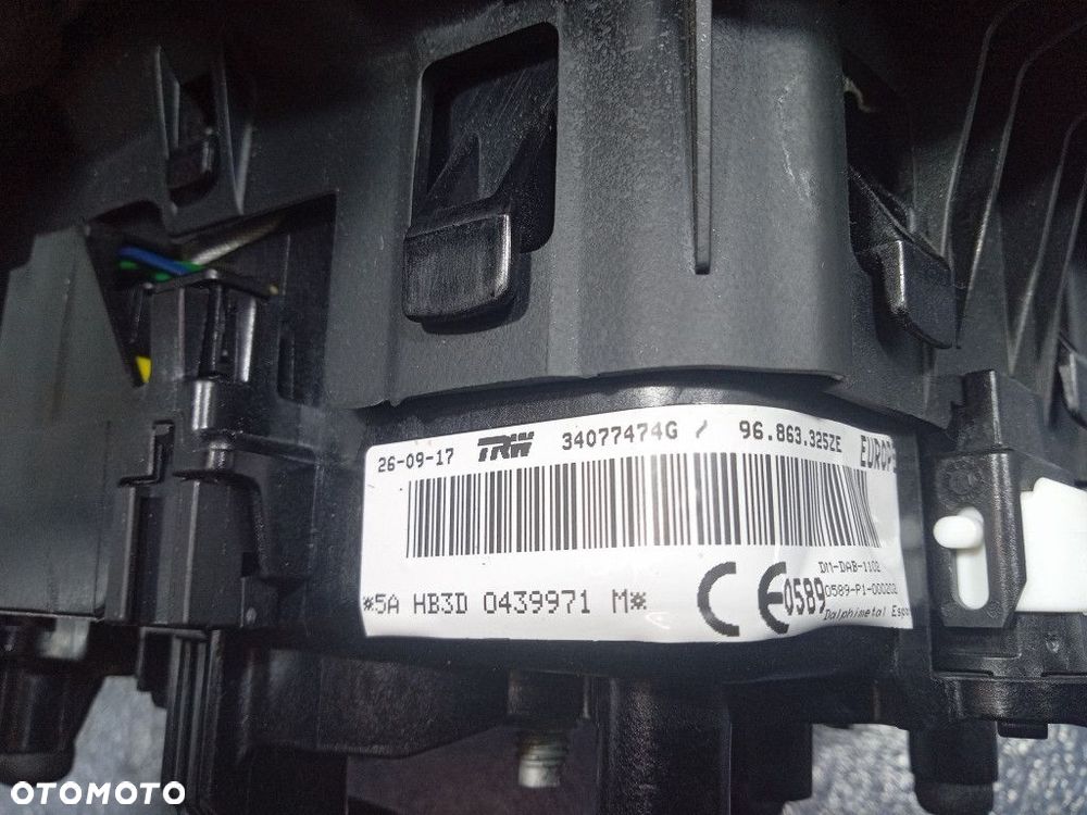 PEUGEOT 508 I DESKA KONSOLA PODUSZKI PASY 9688550677 - 9