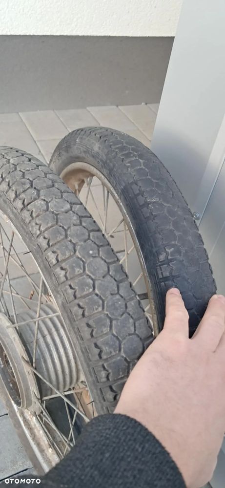 KOŁO KOŁA FELGA OPONA 2.25-16 ROMET OGAR 200 205 KADET PEGAZ KOŁA OBRĘCZE - 4