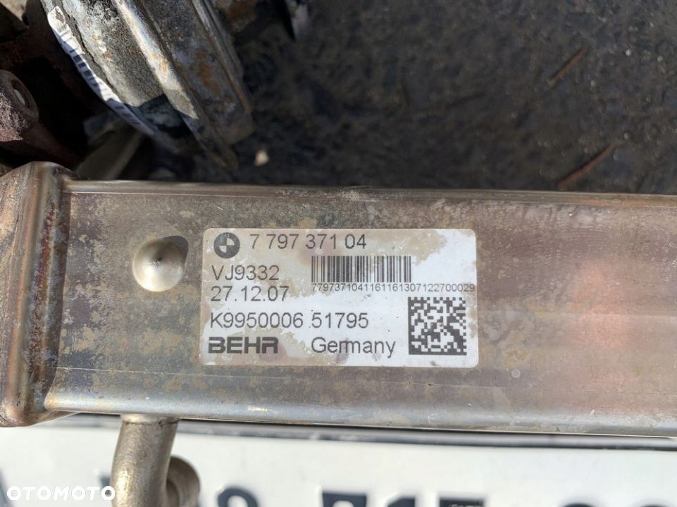 CHŁODNICA SPALIN 7797371 BMW N47 EGR 2.0d 177KM - 3