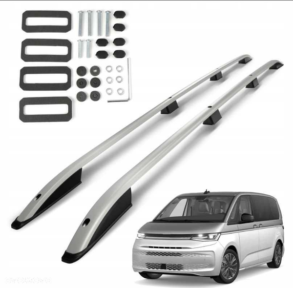 Relingi dachowe bagażnik do VW VOLKSWAGEN MULTIVAN T7 2021- LONG DŁUGI