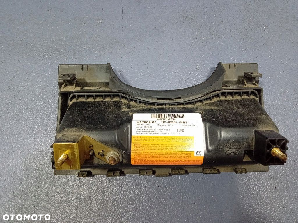 FORD MONDEO MK4 DESKA KONSOLA KOKPIT PODUSZKI EU 7S71A04310AJW - 2