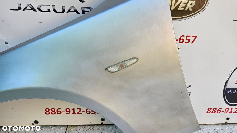 BMW 5 E60 E61 Błotnik przód lewy Błotnik przedni lewy  kolor srebrny Titansilber - 4