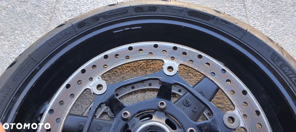 HONDA CBR1000RR FELGA PRZÓD KOŁO SC59 TARCZE HAMULCOWE OŚKA - 10