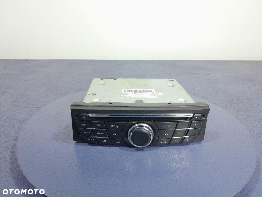 PEUGEOT 301 RADIO FABRYCZNE RADIOODTWARZACZ 98075810ZD - 1