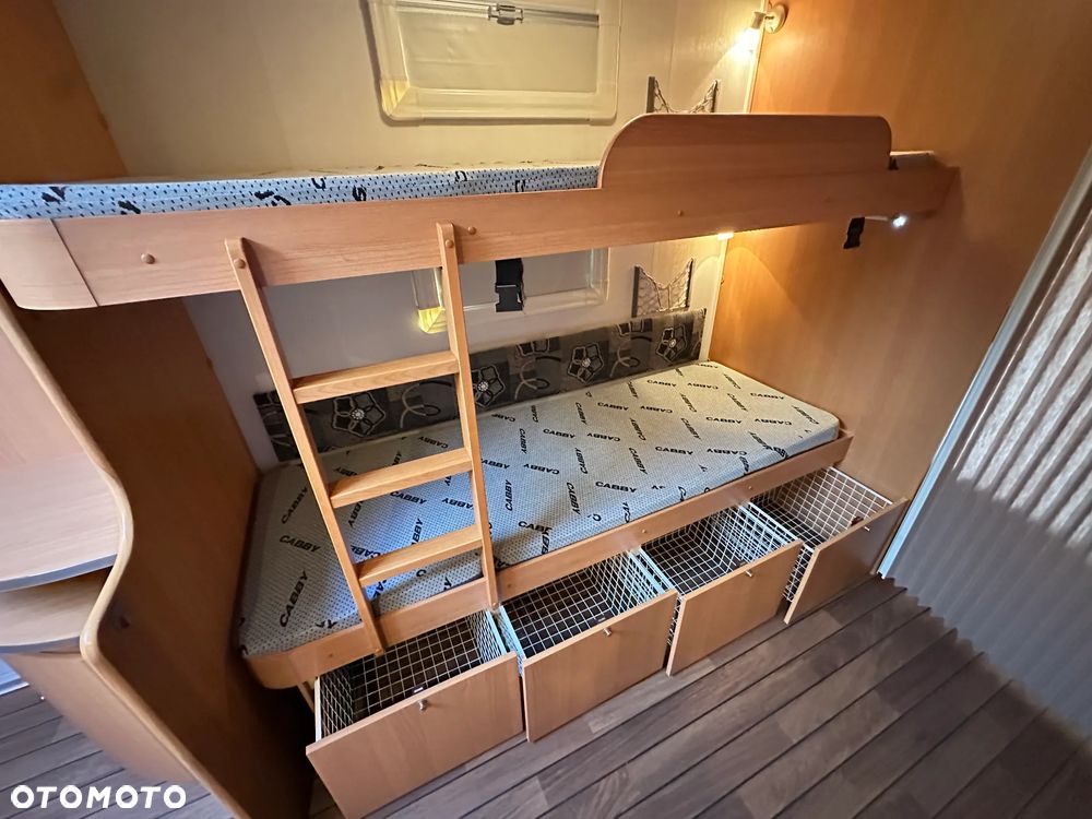Kabe CABBY 740+ ZIMOWA z ALDE, napędem i łóżkami piętrowymi. - 30