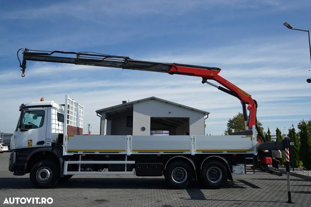 Mercedes-Benz AROCS 2642 / 6x4 / LIVRARE - 7,2 M / PALFINGER PK 19 001 / MAX. CAPACITATE DE RIDICARE 6.000 KG / ROTATOARE / TELECOMANDĂ / EURO 6 - 4