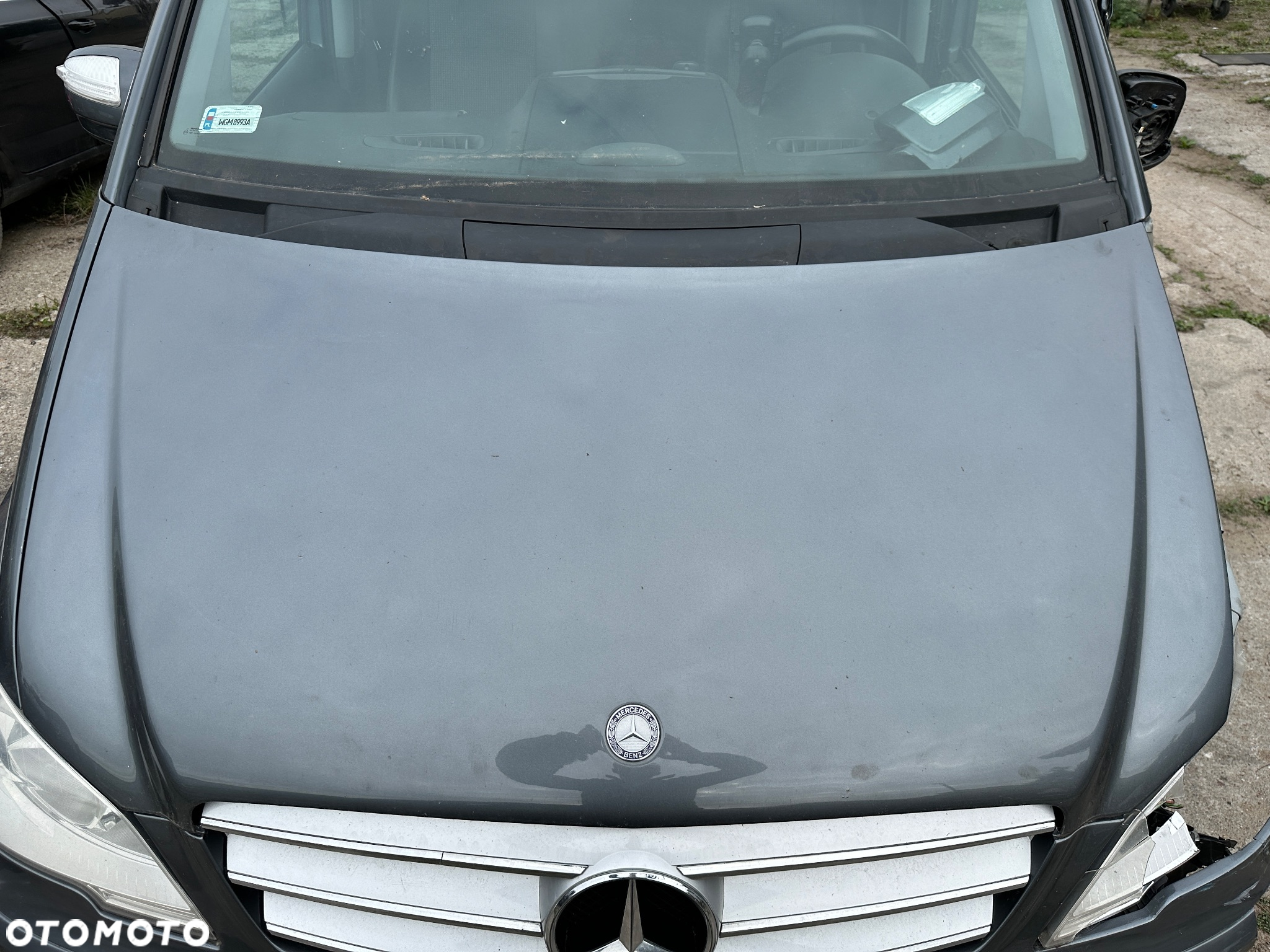 Mercedes VIANO 3.0 cdi 2011r karoseria dokumenty drzwi maska fotel klapa szyba stolik lampa lift relingi skrzynia tapicerka części - 5