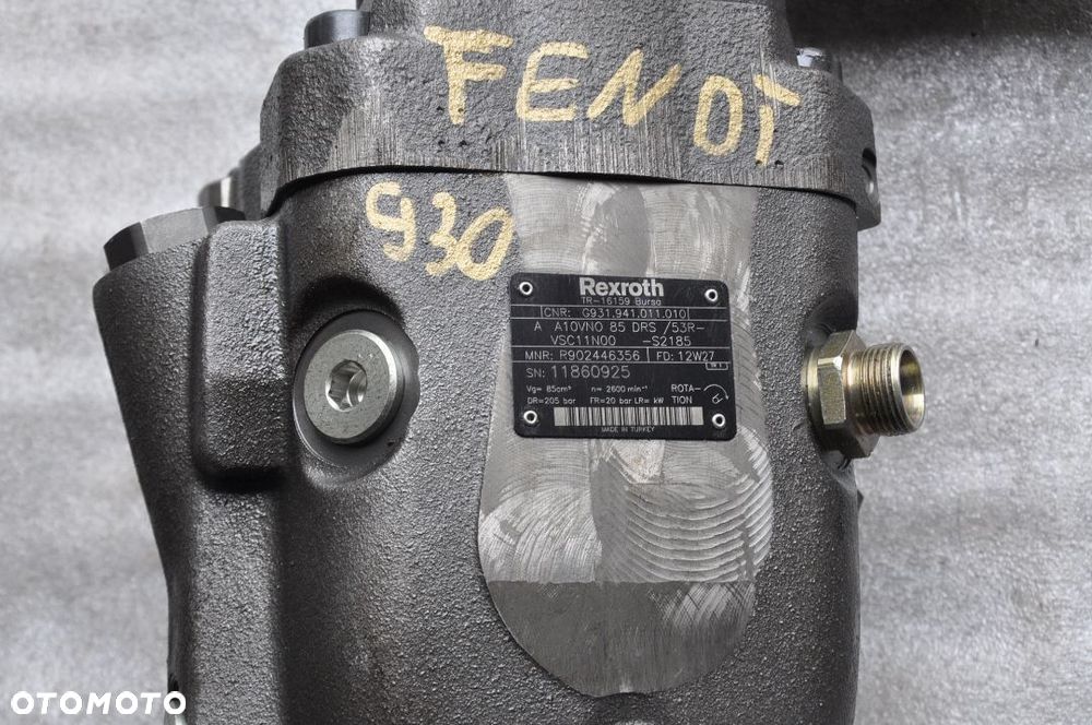 POMPA HYDRAULICZNA  FENDT 930/933/936/939 NR R902446356 - 4
