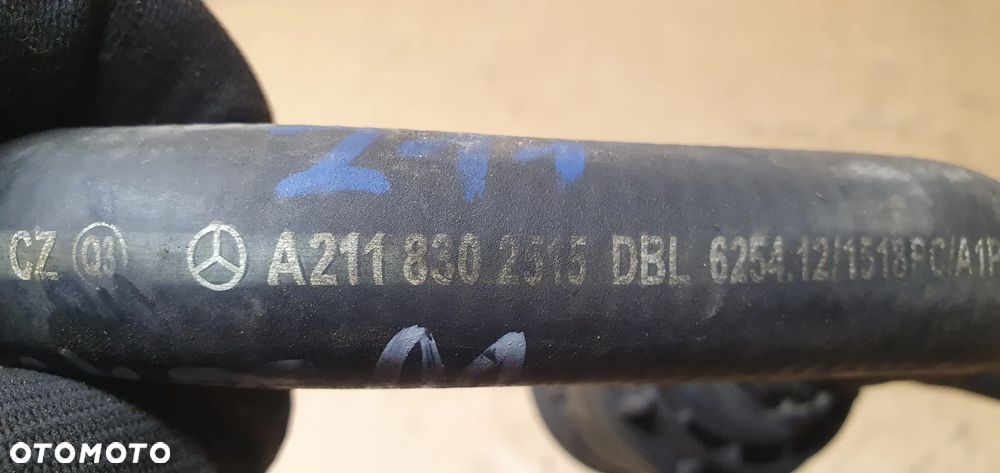 Dodatkowa pompka obiegu wody węże Mercedes E-Klasa W211 3.0 CDI A2118350364 A2118302515 - 6