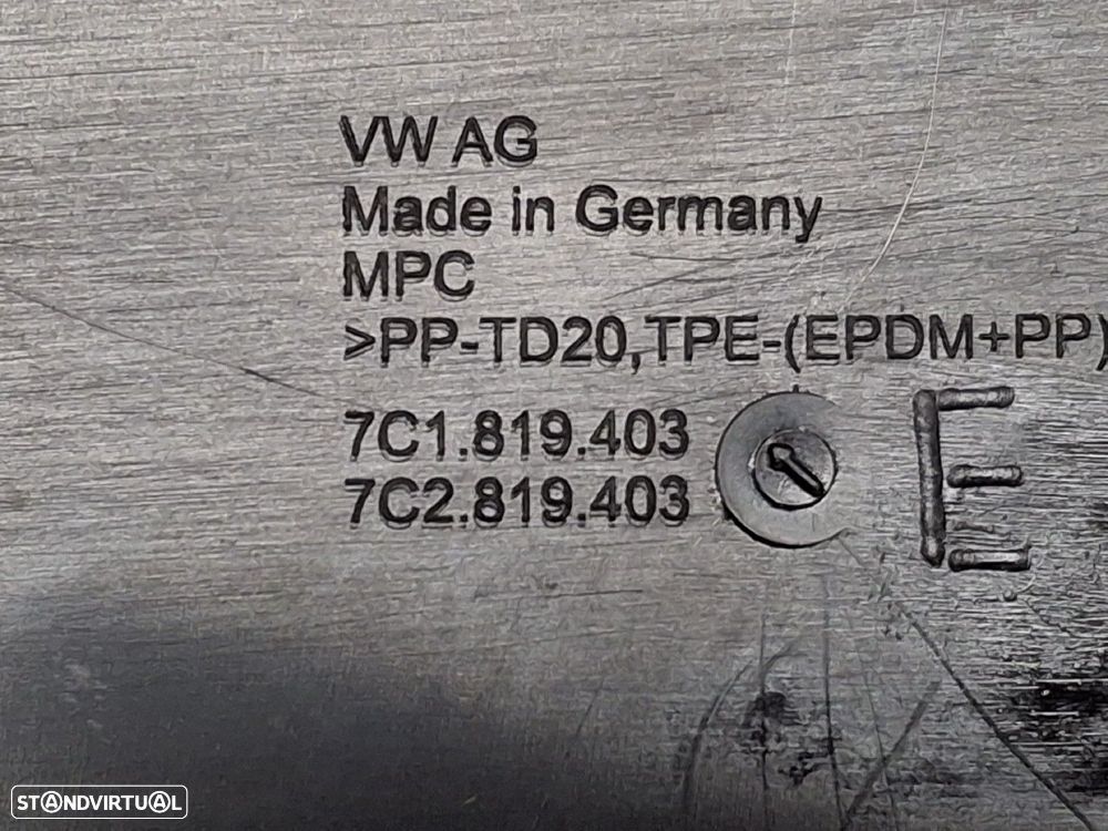 Friso Do Para Brisas Frente Esquerdo Man Tge Caixa (Uy_, Ux_) - 3