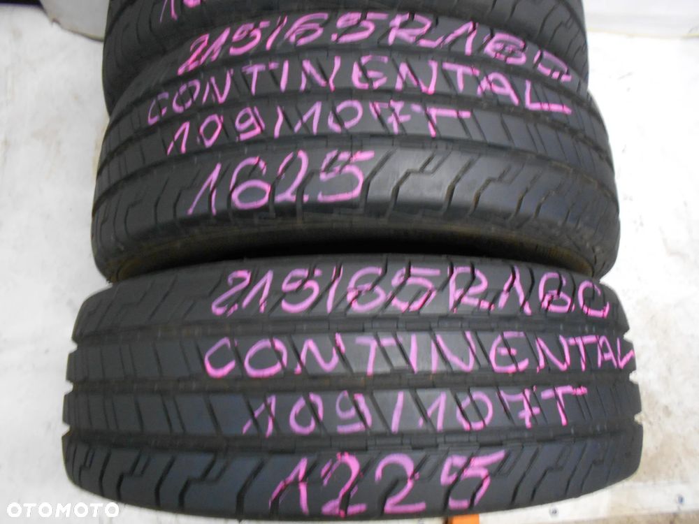 OPONY 215/65R16C CONTINENTAL CONTIVANCONTACT 100 DOT 1625 10MM - 3