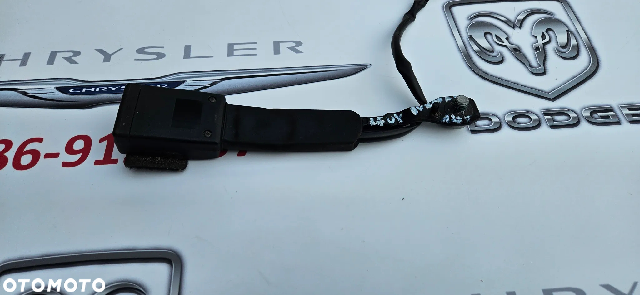 Dodge Durango LIFT III 2014- Zapinka pasa prawa lewa Zapięcie pasa bezpieczeństwa Klamra 1VL12DX9AB 1VL10DX9AB - 9