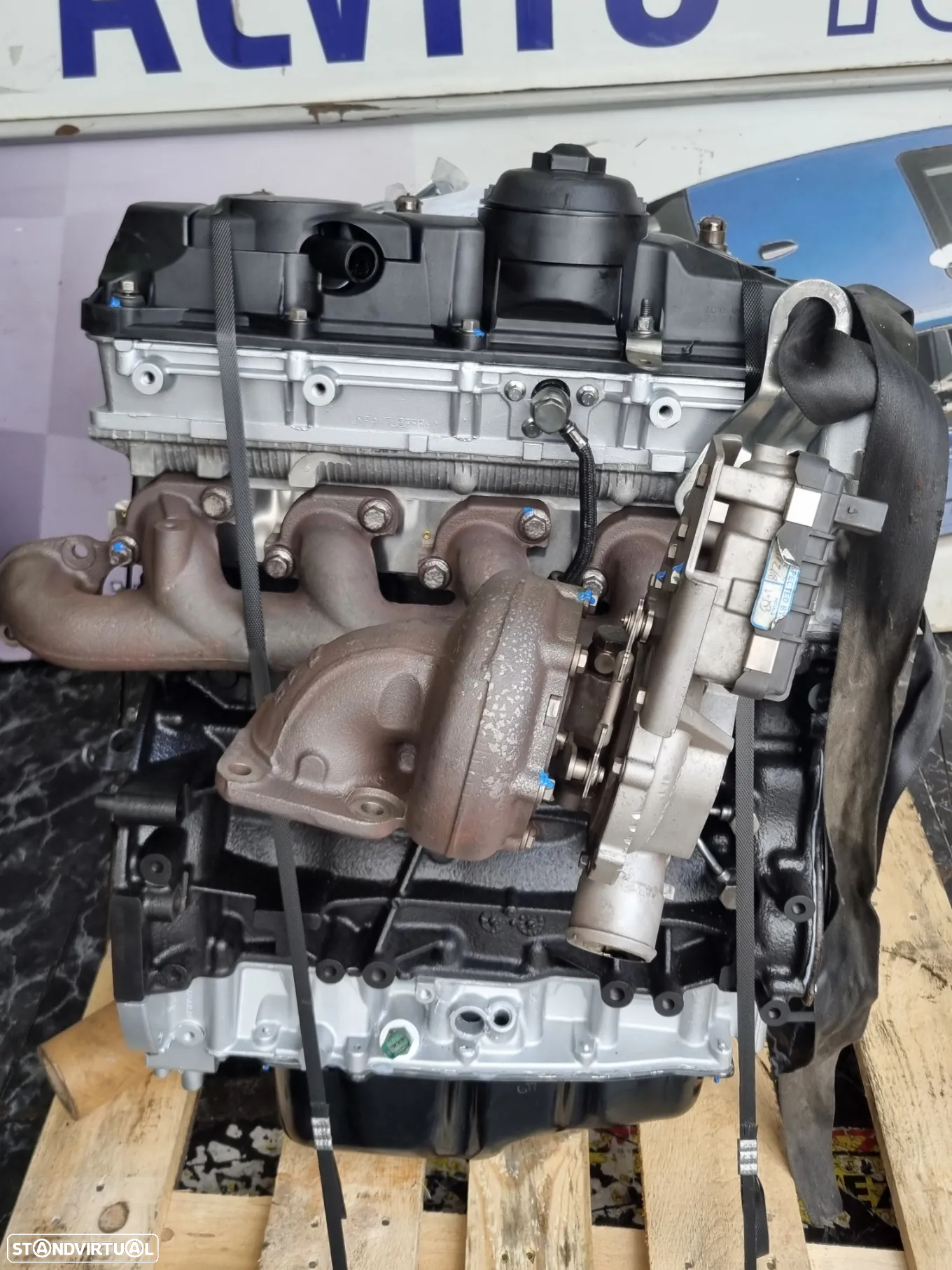 Motor ford Transit 2.4 tdci ref:H9FB 140 cv JXFA 2006 - 2014 - 2