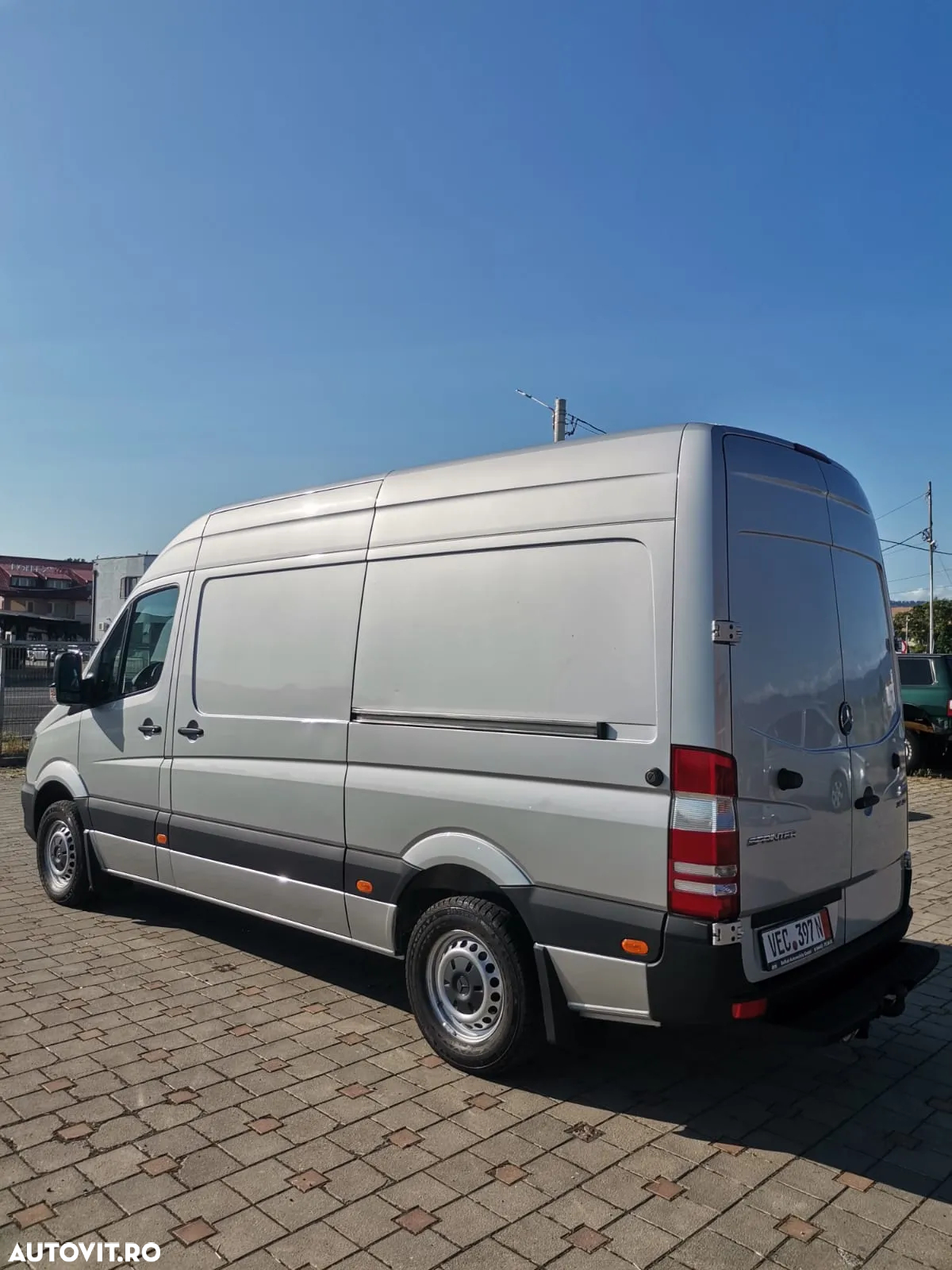 Mercedes-Benz Sprinter 316 CDI An Model 2018Cutie Automată Climă Navigație Mare Pilot automat Încălzire scaun șofer Comenzi volan Scaun pernă aer Cârlig - 5