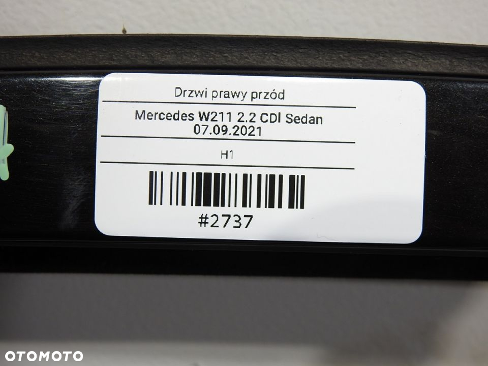DRZWI PRAWY PRZÓD 197 MERCEDES W211 - 14