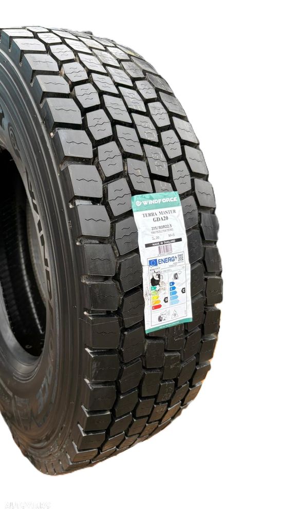 PROMOTIE ANVELOPE NOI 315/80R22.5 WINDFORCE TRACTIUNE REGIONALE    model  GDA20 - 1