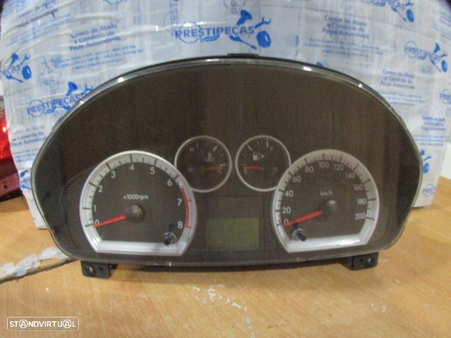 Quadrante 96814468 CHEVROLET AVEO 2010 1.23 GPL 84CV 5P PRETO KM/H  DIGITAL - 1