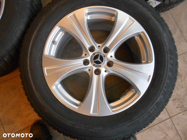 koła mercedes glc 18 8j et38 z oponami 235/60r18 bridgestone blizzak lm80 evo 6,5mm a2534010800 - 4