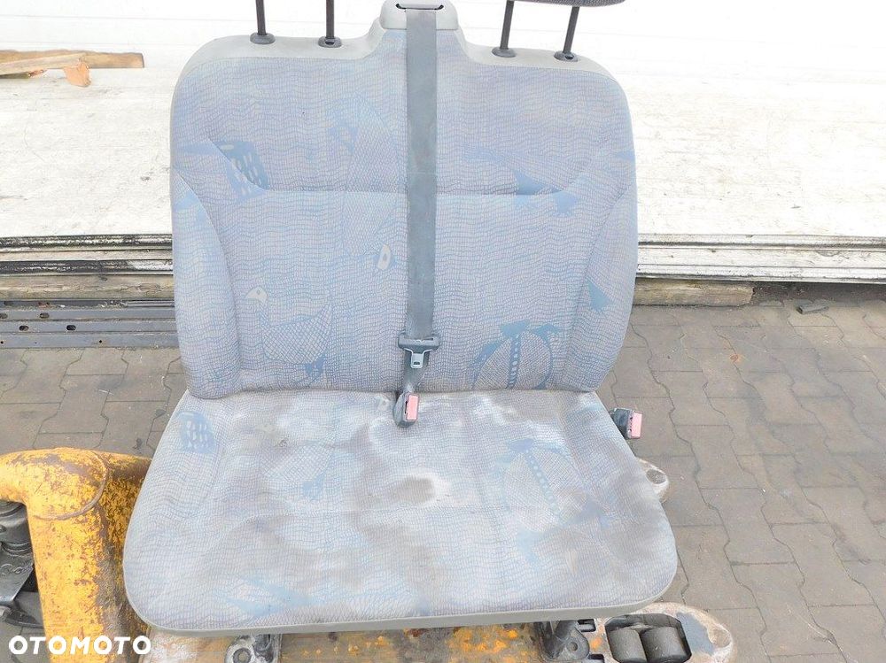 TRAFIC II VIVARO 01-14 FOTEL PODWÓJNY PASAŻERA - 3