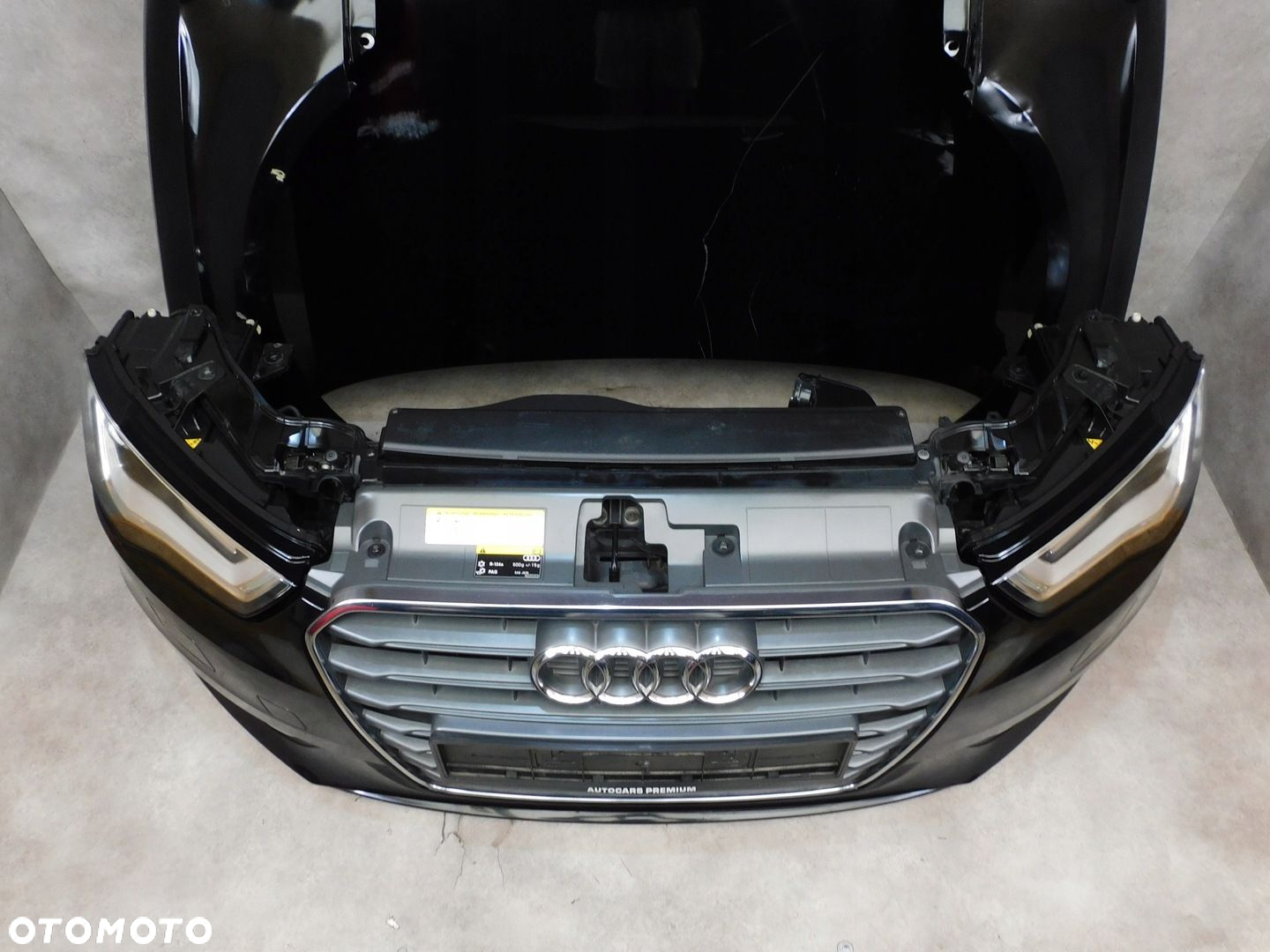 AUDI A3 8V SPORTBACK KOMPLETNY PRZÓD ZDERZAK MASKA XENON PAS - 5