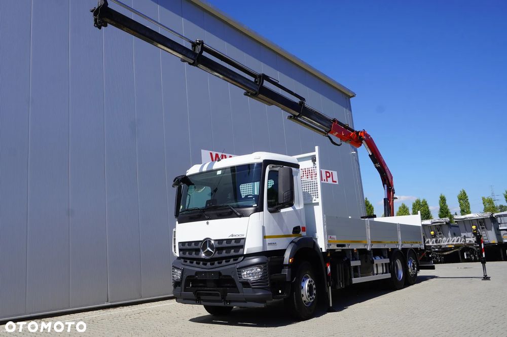 Mercedes-Benz Arocs 2536 6×2 / 200 tys. km / HDS Fassi F195 / Rotator / Pilot / Platforma 17 EPAL_256235 - 12